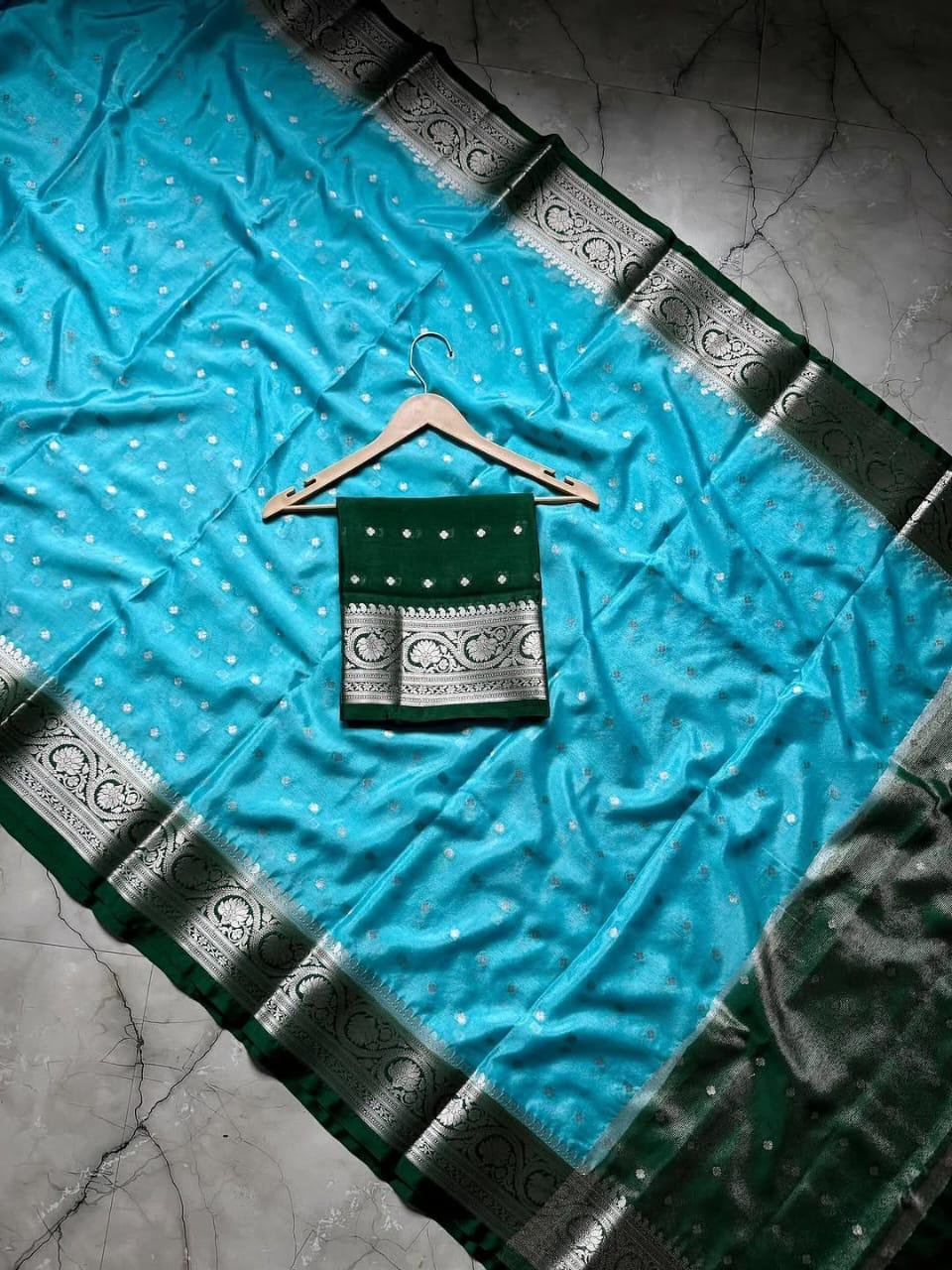 Warm Silk Fancy Butti Saree - View 2